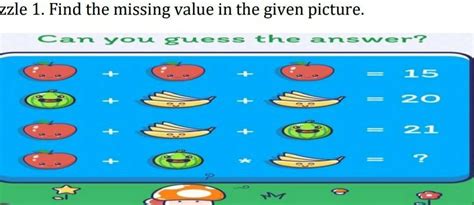 find the missing values - Brainly.in