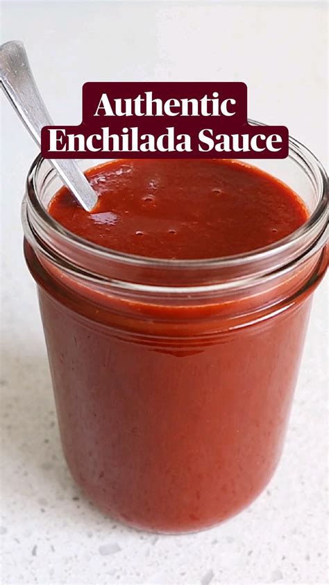 Homemade red enchilada sauce – Artofit