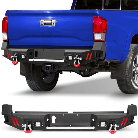 Truck Rear Bumper Fit Toyota Tacoma 3rd Gen 2016 2017 | Desertcart INDIA