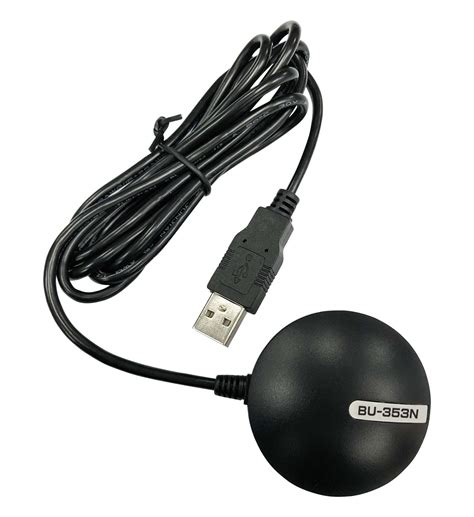 GlobalSat BU-353N USB GNSS Receiver, Black : Amazon.in