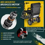 Buy EazinGo Folding Electric Mobility Scooter Lightweight Portable ...