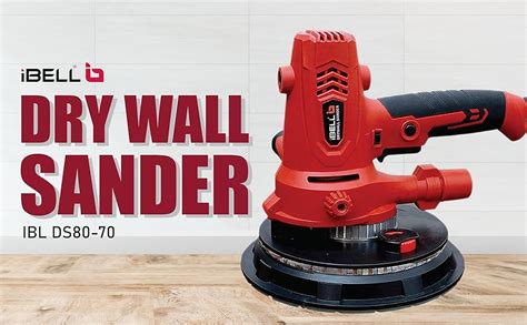 IBELL Dry Wall Sander DS80-70, 800W, Copper Armature, 1200-2300RPM ...