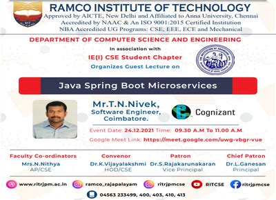 Expert Lecture/Guest Lecture