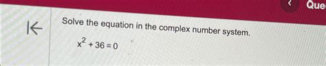 Solving Complex Number System 的图像结果