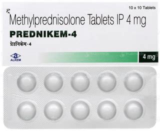 Prednikem 4 MG Tablet 10: Uses, Side Effects, Price & Substitutes