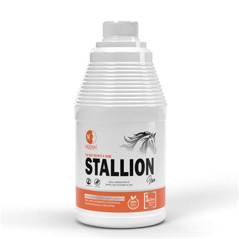 NICEWAY INDIA Stallion Gleam Hair Growth and Shine Supplement for Horse ...