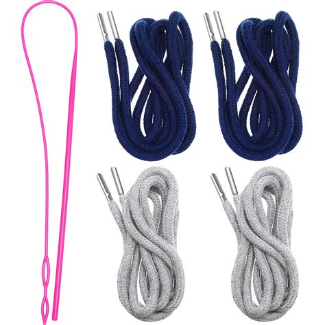 Buy Jetec Drawstring Cords Replacement Drawstrings with Easy Threader ...