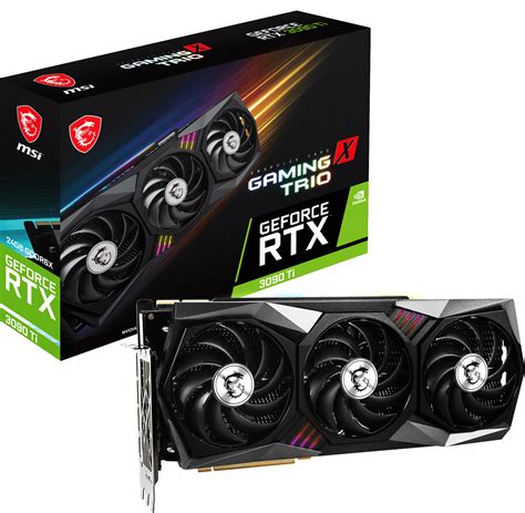 MSI GeForce RTX 3090 Ti Gaming X TRIO 24G: beste prijs - Tweakers