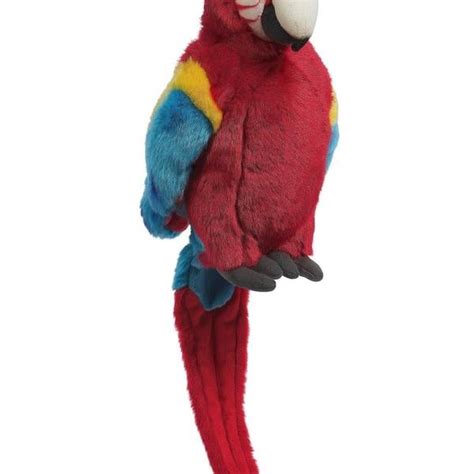 Buy Hamleys Poppy Red Parrot Soft Toy Online at Mothercare | 7760754