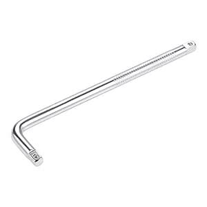uxcell Socket Breaker Bar L-Shape Extention Bar Wrench 1/4-Inch Square ...