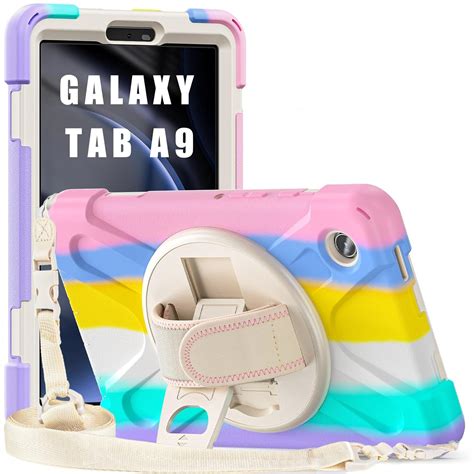 ProElite Cover for Samsung Galaxy Tab A9 8.7 inch Case Cover, Rugged 3 ...