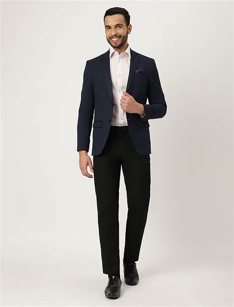 Buy Textured Collared Blazer at Marks & Spencer