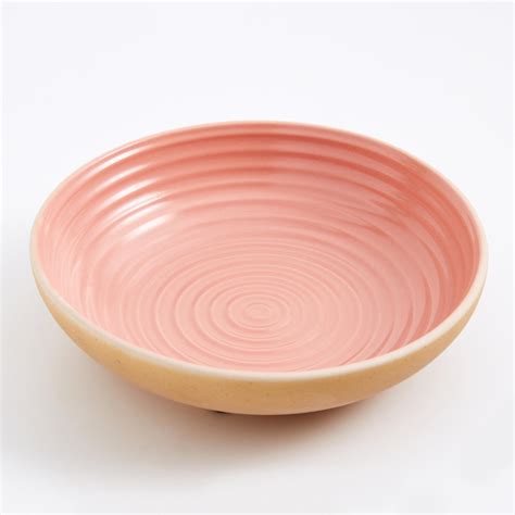 Buy Colour Refresh Ceramic Ribbed Decorative Bowl from Home Centre at ...