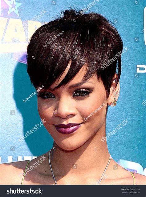 Rihanna Pixie Cut 2008
