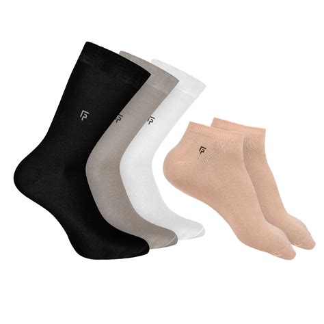Anti-Odour Organic Cotton Bamboo Socks Combo- Pack Of 5 – FootprintsOrganic