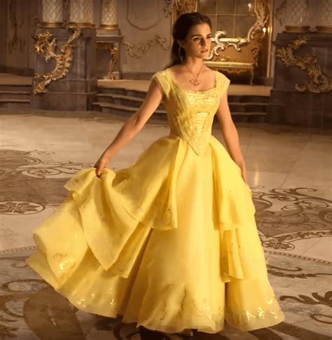 Emma's ("Belle's) yellow gown from Beauty and the Beast: A Costume ...