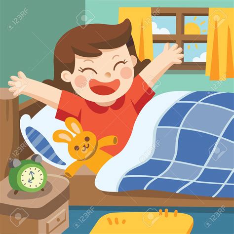 girl waking up clipart 9 free Cliparts | Download images on Clipground 2025