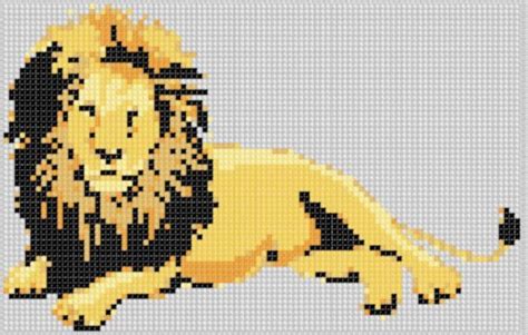 Lion 3 Cross Stitch Pattern eBook: Designs, Mother Bee: Amazon.in ...