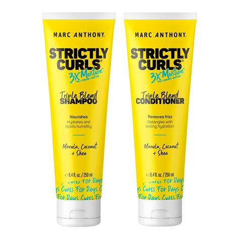 Amazon.com : Marc Anthony Strictly Curls 3x Moisture Deep Shampoo ...