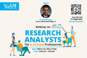 Webinar - Research Analysts : The In Demand Professionals - National ...