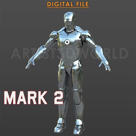 Iron Man Mark 2 Suit Iron Man Mark II 1/1 Life Size Statue Queen