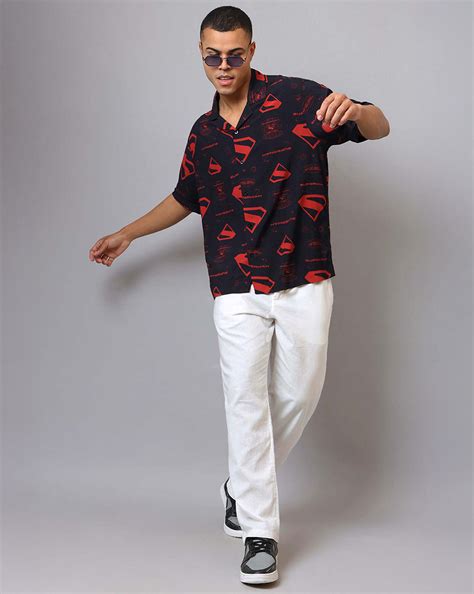 Superman Printed Regular Fit Shirt For Men – Free Authority