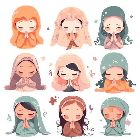 Prayer Illustration Clipart PNG, Vector, PSD, and Clipart With ...