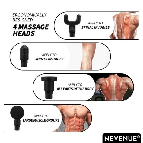 NEVENUE® - Portable Massage Gun™ – Nevenue India