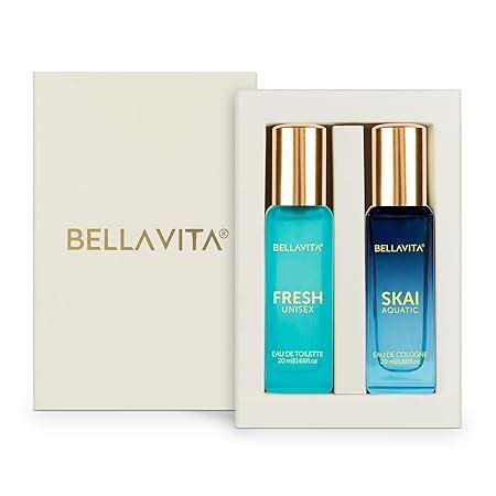 Buy Bella Vita Luxury Skai Aquatic EDC & Fresh EDT Unisex Perfume Combo ...