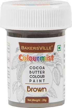 Colourmist Edible Cocoa Butter Colour Paint ( Brown ) Brown Price in ...