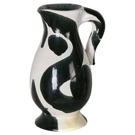 Rare Jean Lurçat Ceramic Pitcher For Sale at 1stDibs