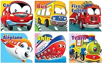 Buy Board Books : Transport (Set of 6 Books) (CAR, BUS, FIRE ENGINE ...