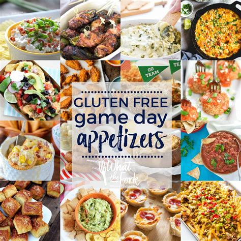 Gluten Free Game Day Appetizers - What the Fork