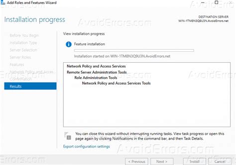 Windows Server 2016 Install NPS 的图像结果