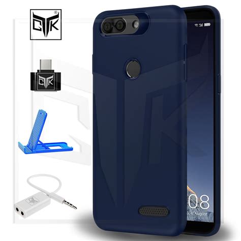 TheGiftKart Back Cover + OTG Adapter + Audio Splitter + Mobile Stand ...