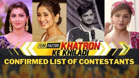 Khatron Ke Khiladi 12 contestants list: Here is the confirmed list of ...