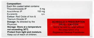 Thichoren Ac 4 Tablet 10: Uses, Side Effects, Price & Substitutes