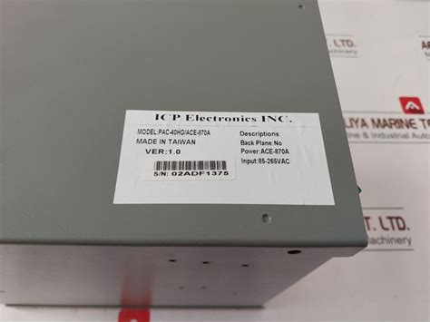 Icp Electronics Virtek Pac-40Hg/Ace-870A Commbox – Aeliya Marine Tech