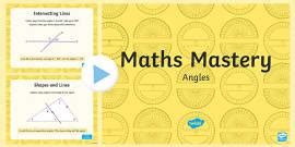 Year 5 Geometry Shape Identify Angles Maths Mastery Activities PowerPoint