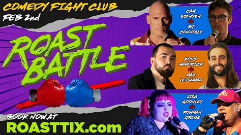 ROAST BATTLE! Comedy fight club! Insult comedy show! Brisbane, Archive ...