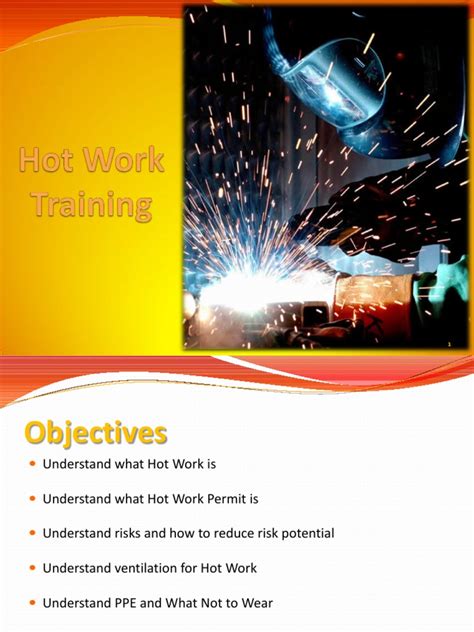 Image result for Hot Work Program Examples