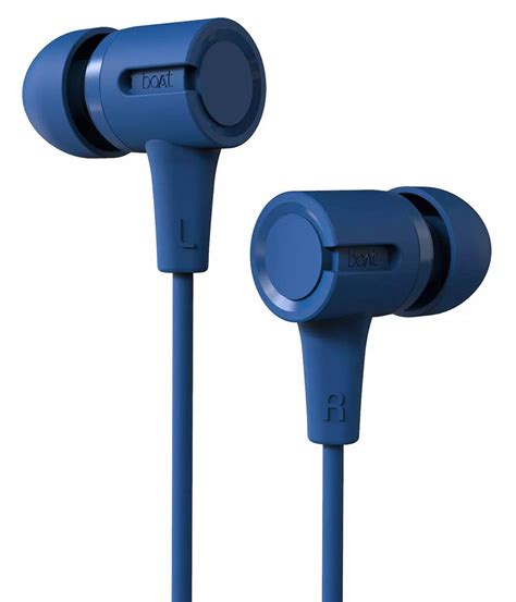 Compare boAt Bassheads 102 in Ear Wired Earphones with Mic (Jazzy Blue ...