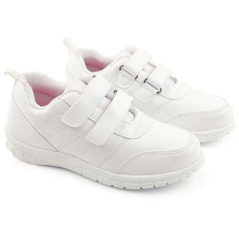 Buy Prefect White Slip-On School Shoes For Kids SCHOOLPTMV