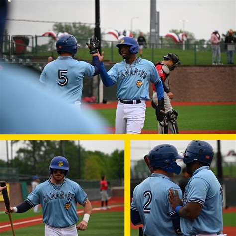 DOTEL HOMERS TWICE AS BIRDS FALL IN SLUGFEST - Sioux Falls Canaries