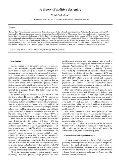 Image result for Additive Theory Explained
