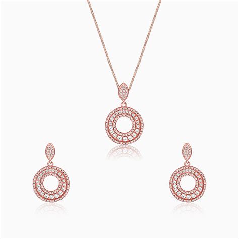 Buy Jewellery Sets Online in India | Silver, Gold-Plated & Rose Gold ...