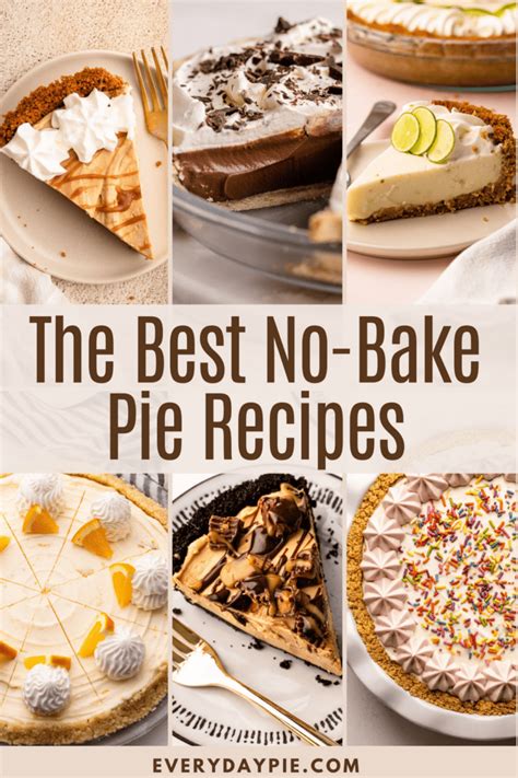 The Best No-Bake Pie Recipes - Everyday Pie