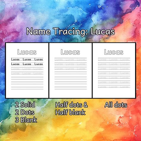 Lucas Tracing Name 的图像结果