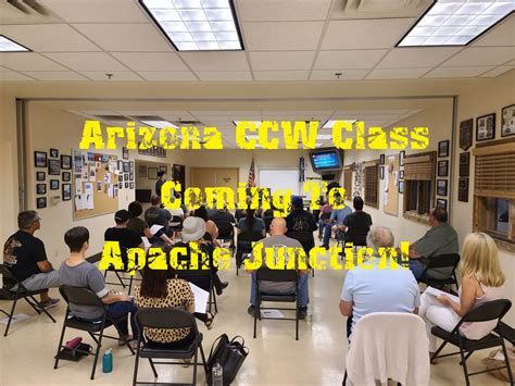 Multi-State CCW Class Coming to Apache Junction Saturday, December 7 ...