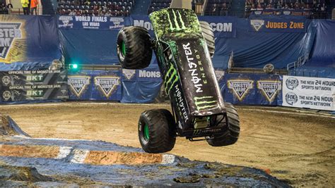 Blue Thunder Monster Truck Wallpaper